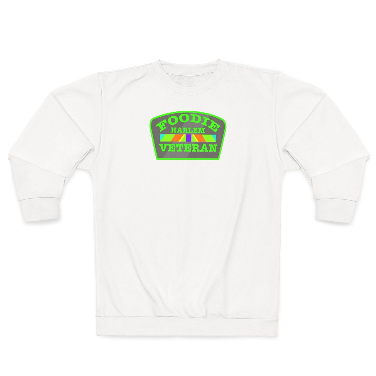 Foodie Veteran Unisex Sweatshirt, Fun Gift for Food Lovers, Casual Wear, Perfect for Birthdays, Holidays, and Culinary Events