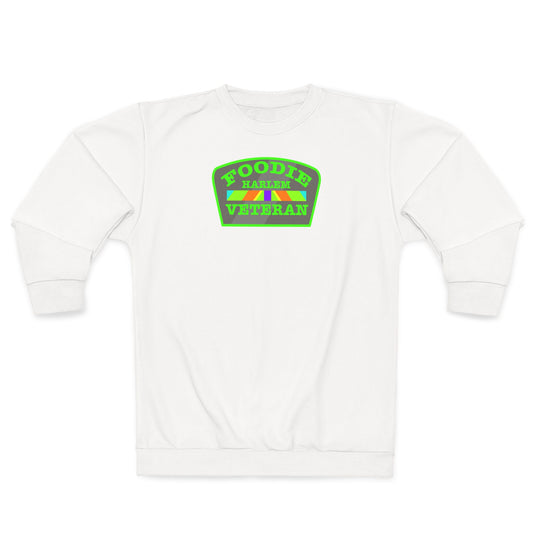 Foodie Veteran Unisex Sweatshirt, Fun Gift for Food Lovers, Casual Wear, Perfect for Birthdays, Holidays, and Culinary Events