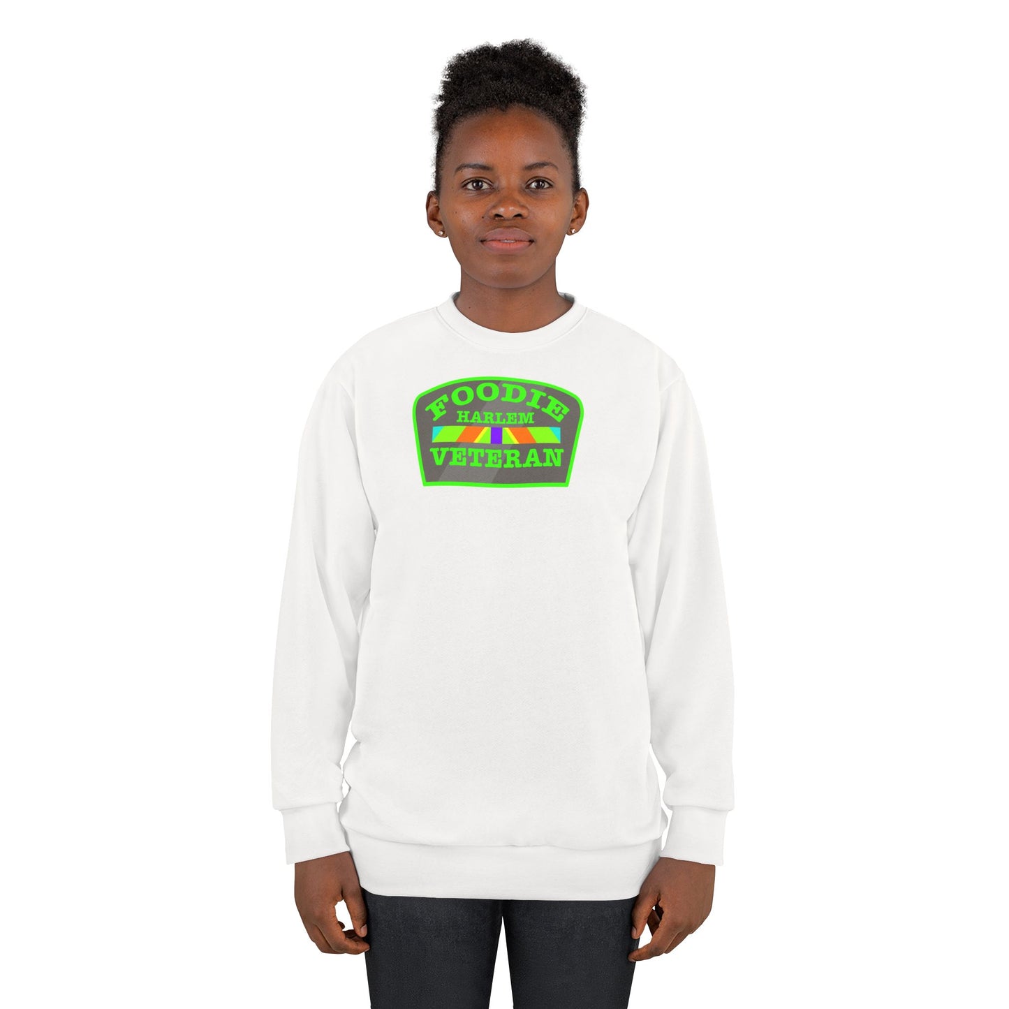 Foodie Veteran Unisex Sweatshirt, Fun Gift for Food Lovers, Casual Wear, Perfect for Birthdays, Holidays, and Culinary Events