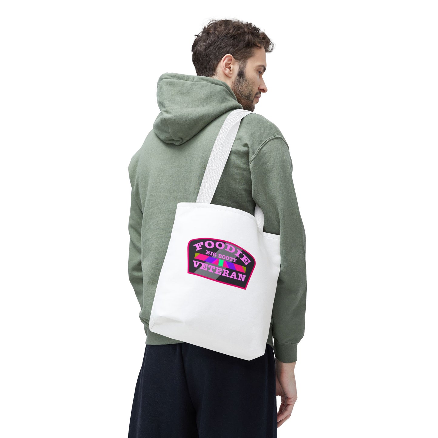 Vibrant All-Over Print Tote Bag for Stylish Eco-Friendly Living, Perfect for Shopping, Beach Days, Festivals, Gifts