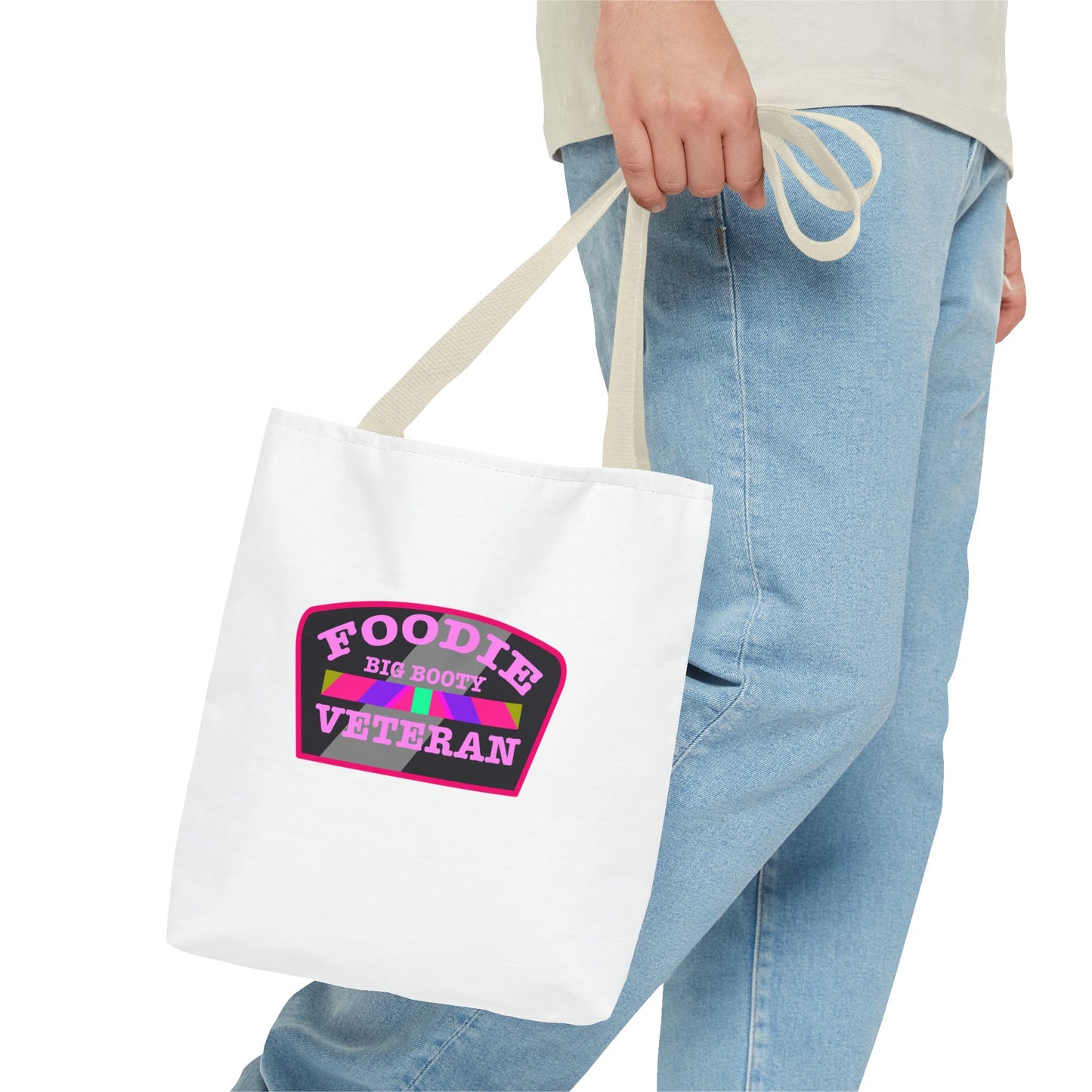 Vibrant All-Over Print Tote Bag for Stylish Eco-Friendly Living, Perfect for Shopping, Beach Days, Festivals, Gifts