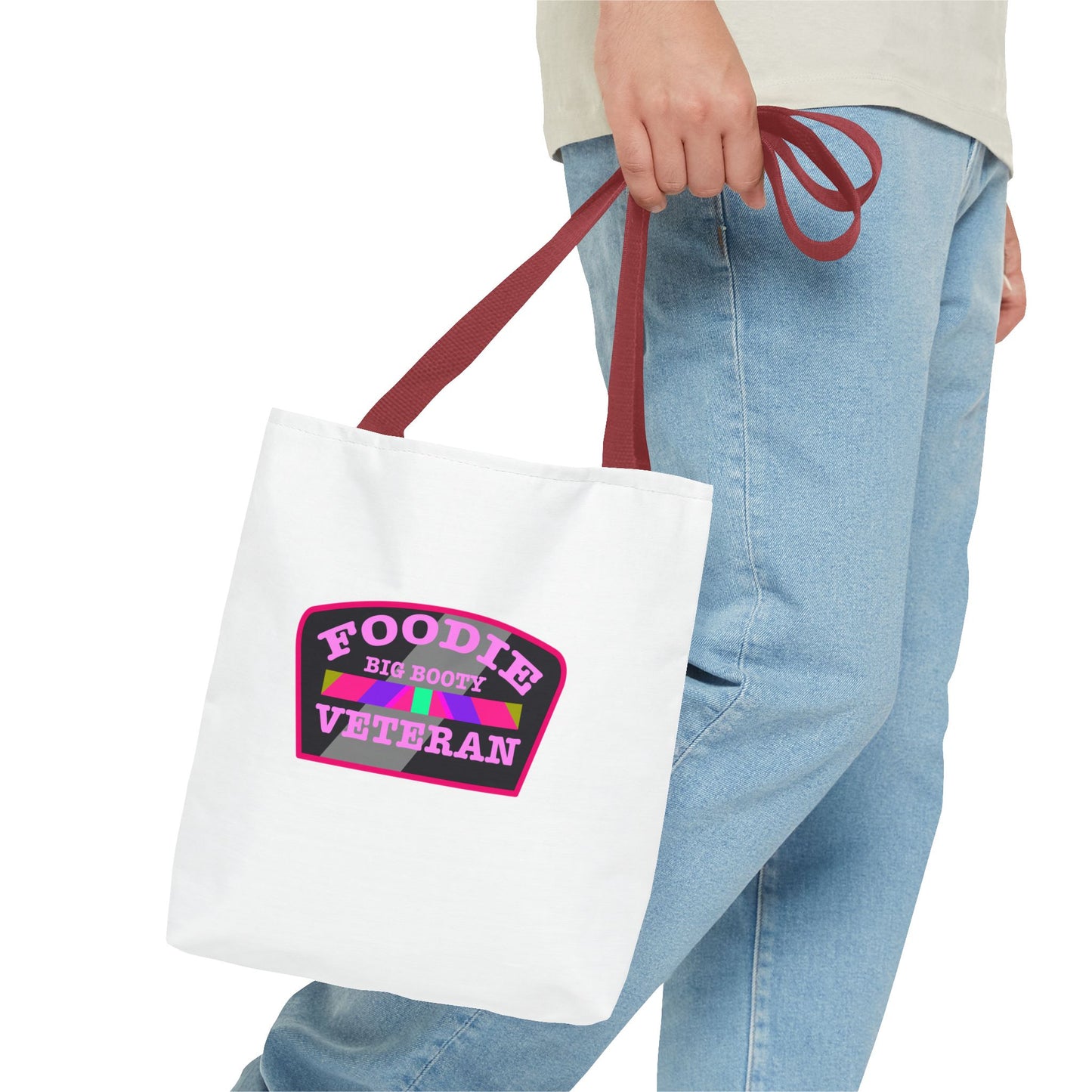 Vibrant All-Over Print Tote Bag for Stylish Eco-Friendly Living, Perfect for Shopping, Beach Days, Festivals, Gifts